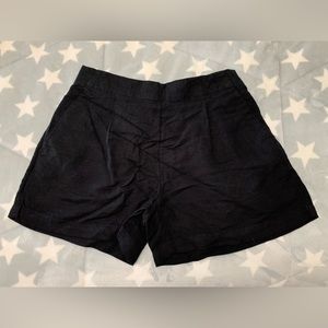 Black Loft Linen shorts